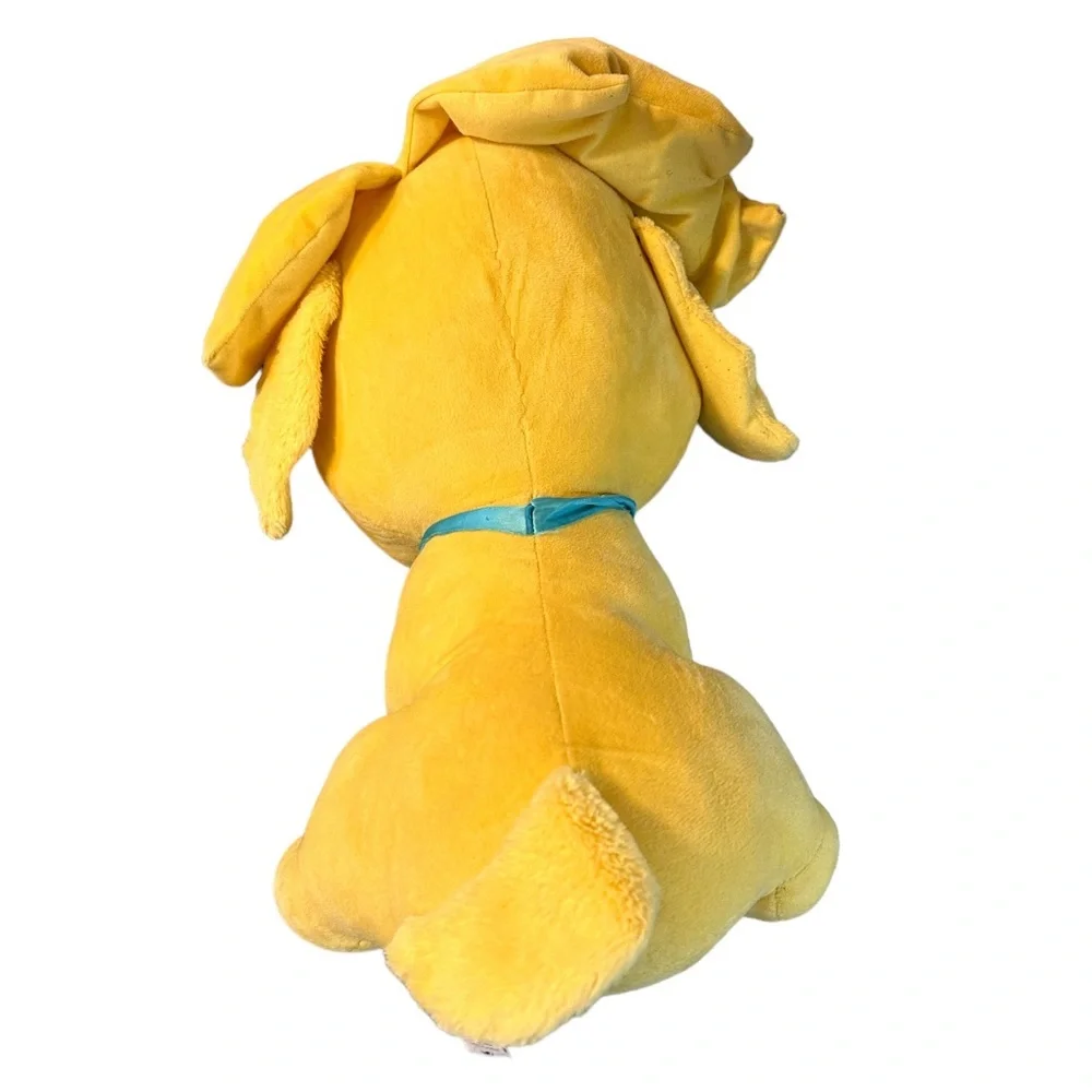 Mattel Nickelodeon Sunny Day Jumbo Doodle Yellow Plush Dog 18
